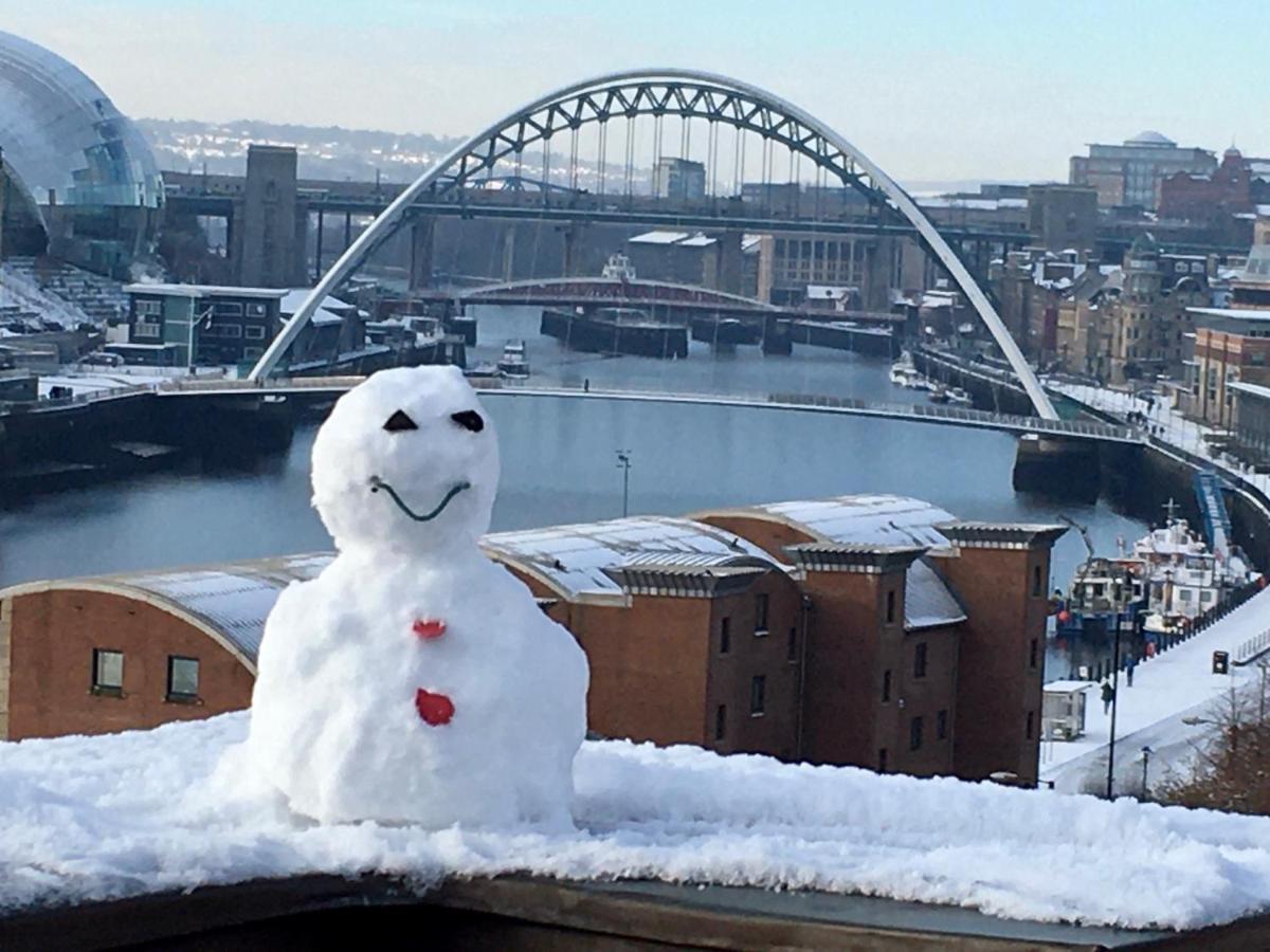 Beautiful Duplex Penthouse - Roof Garden, Views, Parking Lejlighed Newcastle upon Tyne Eksteriør billede