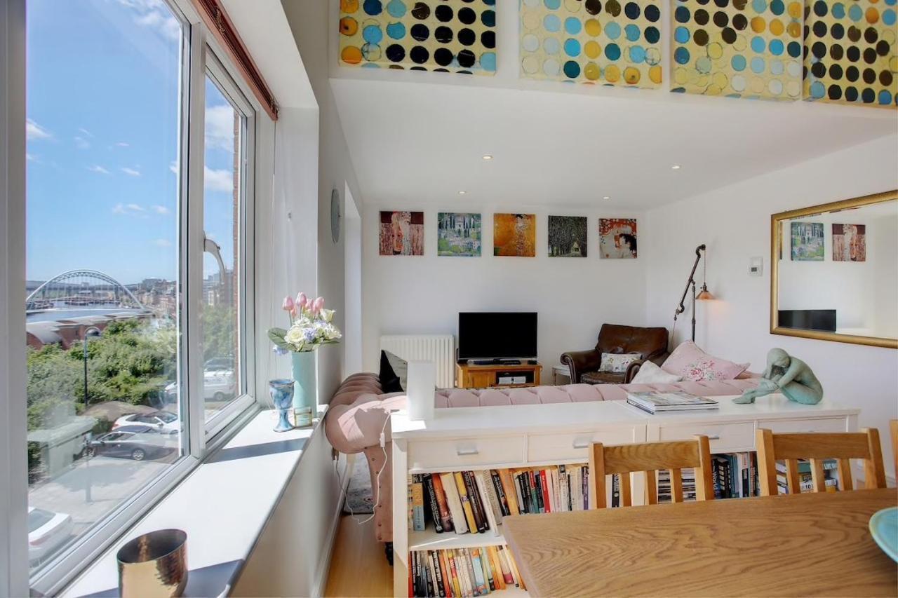 Beautiful Duplex Penthouse - Roof Garden, Views, Parking Lejlighed Newcastle upon Tyne Eksteriør billede